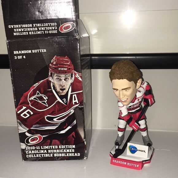 Brandon Sutter Carolina Hurricanes SGA bobble head - Picture 1 of 2